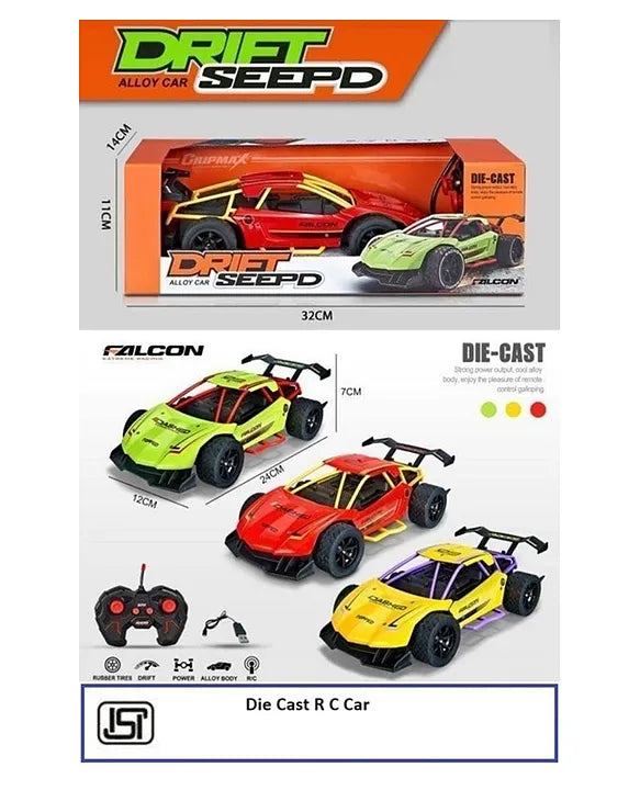 Rechargeable Drift Alloy RC Sports Car Toy for Kids