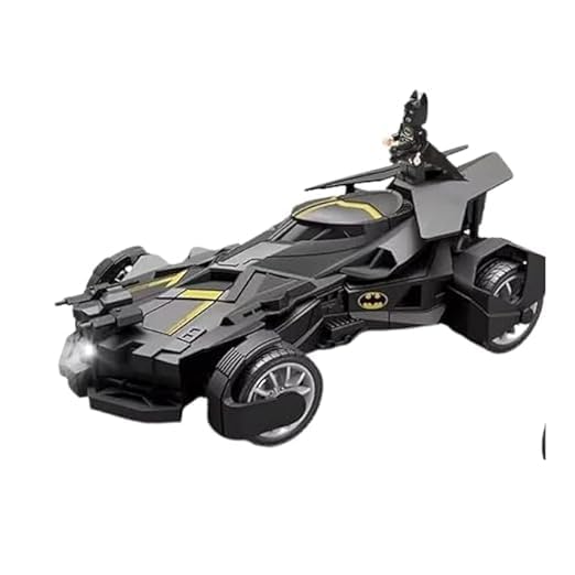 Batman RC Spray Car - High-Speed Rock Crawler with Sound Effects