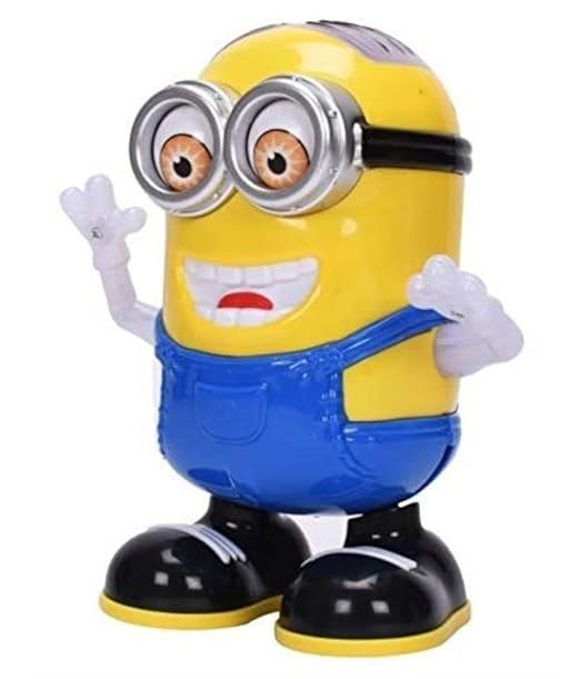 Dancing Minion Toy - Musical, Walking, Lights & Sounds for Kids