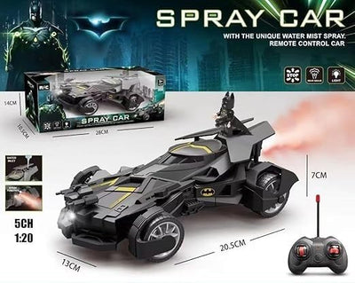 Batman RC Spray Car - High-Speed Rock Crawler with Sound Effects