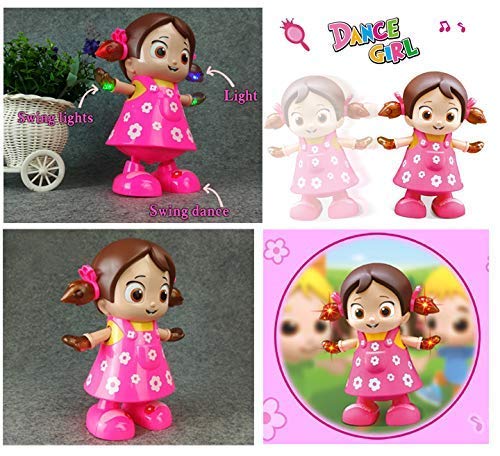 Dancing Doll Toys for Baby Girls (Pink) Toy Walking for Kids