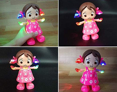 Dancing Doll Toys for Baby Girls (Pink) Toy Walking for Kids