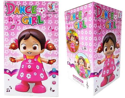 Dancing Doll Toys for Baby Girls (Pink) Toy Walking for Kids