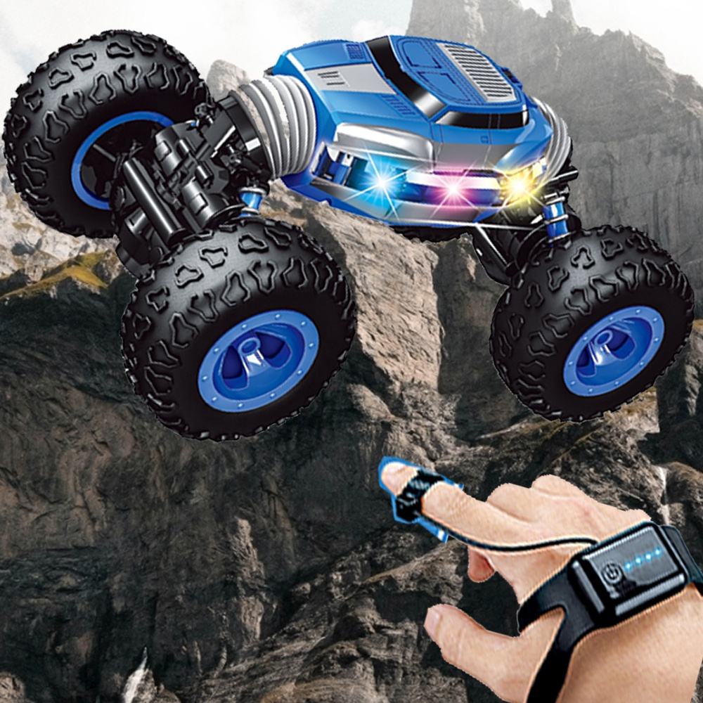 Four-Wheel Drive Dual-Sided Rotating Remote-Controlled Toy Car