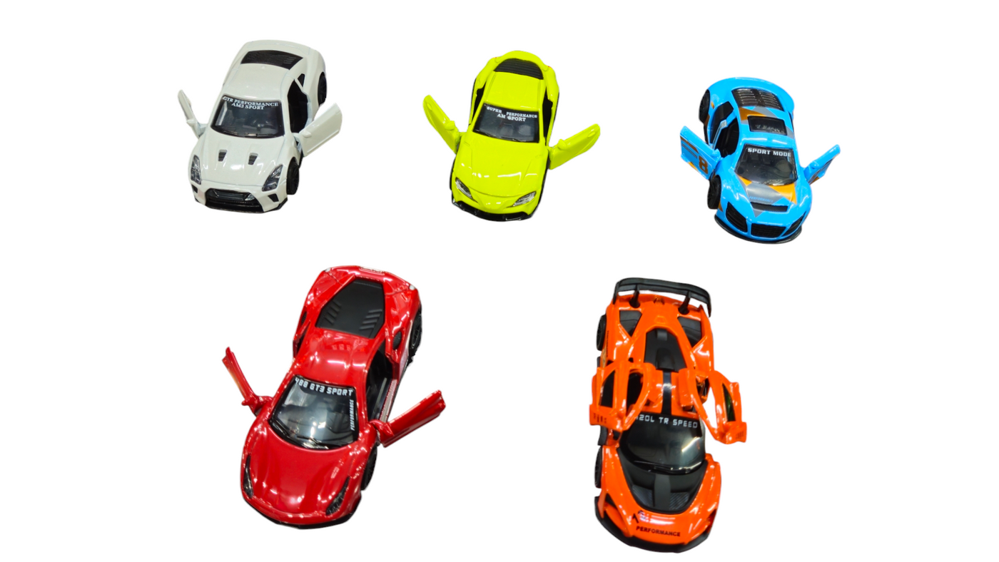 Pack of 12 mixed diecast with pickup truck and police model mixed