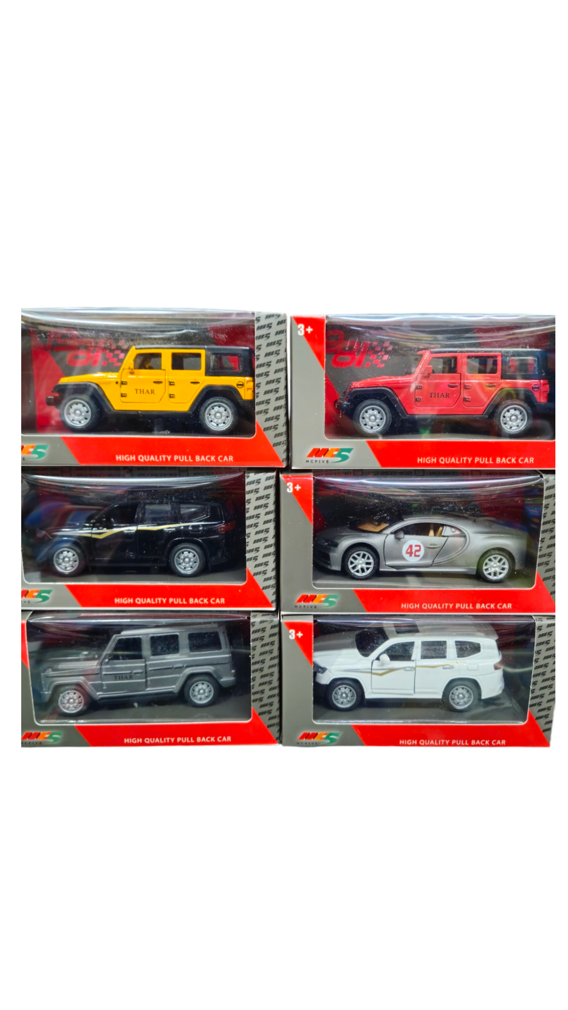 Diecast pack of 10