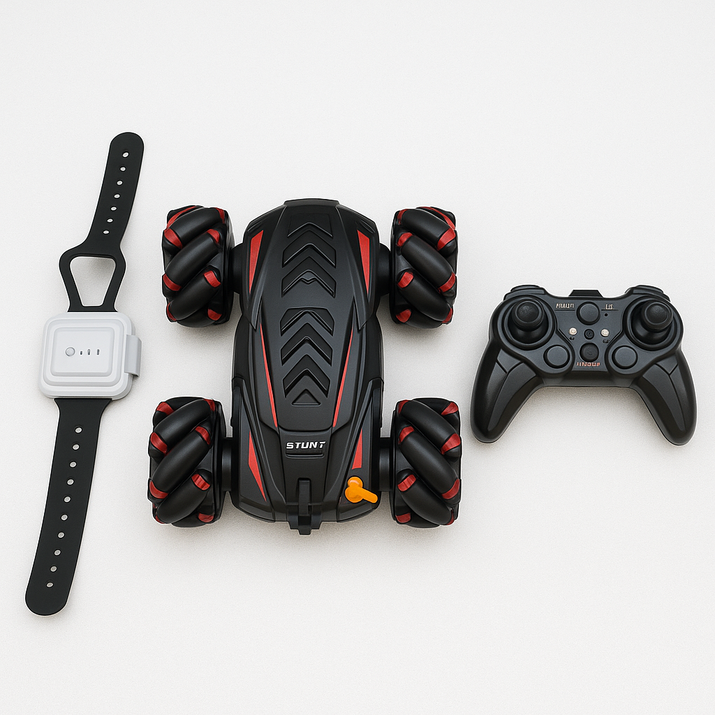 Gesture control stunt drift car with smoke