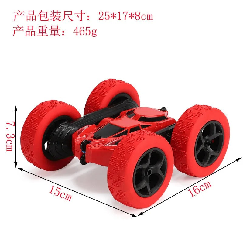 RC Stunt Car – Double Sided Flip, 360° Rotation, 2.4G Remote Control Off-Road Drift Car