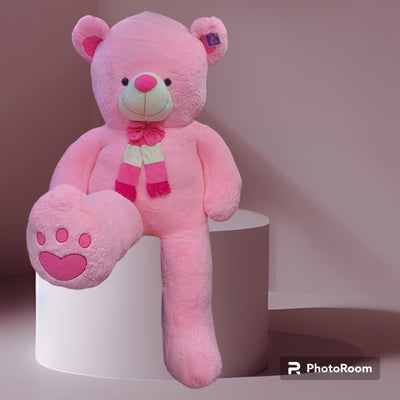Giant pink plush teddy