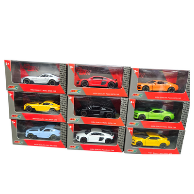 Pack of 12 mixed size and models diecast cars