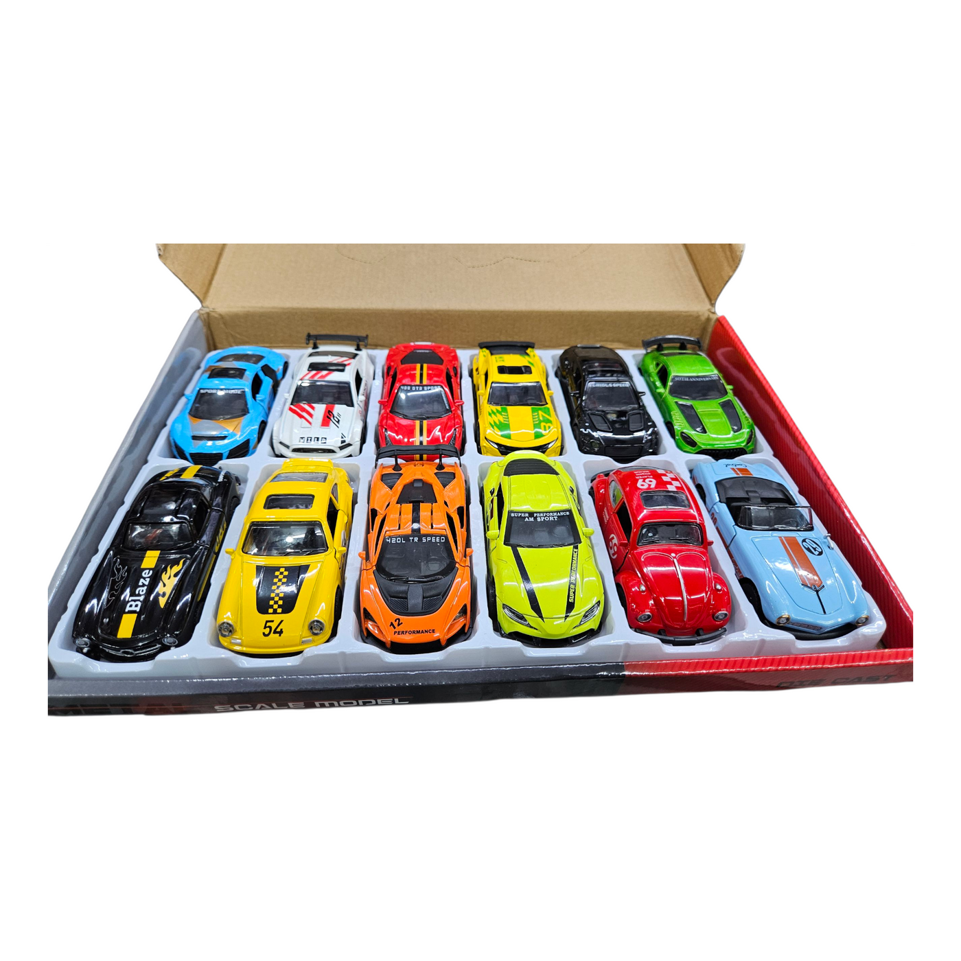 Pack of 12 mixed diecast Random model