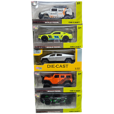 Pack of 12 mixed size and models diecast cars