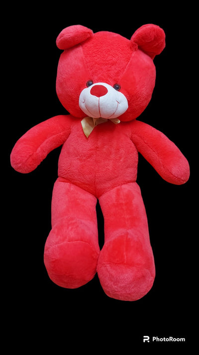 Red plush teddy