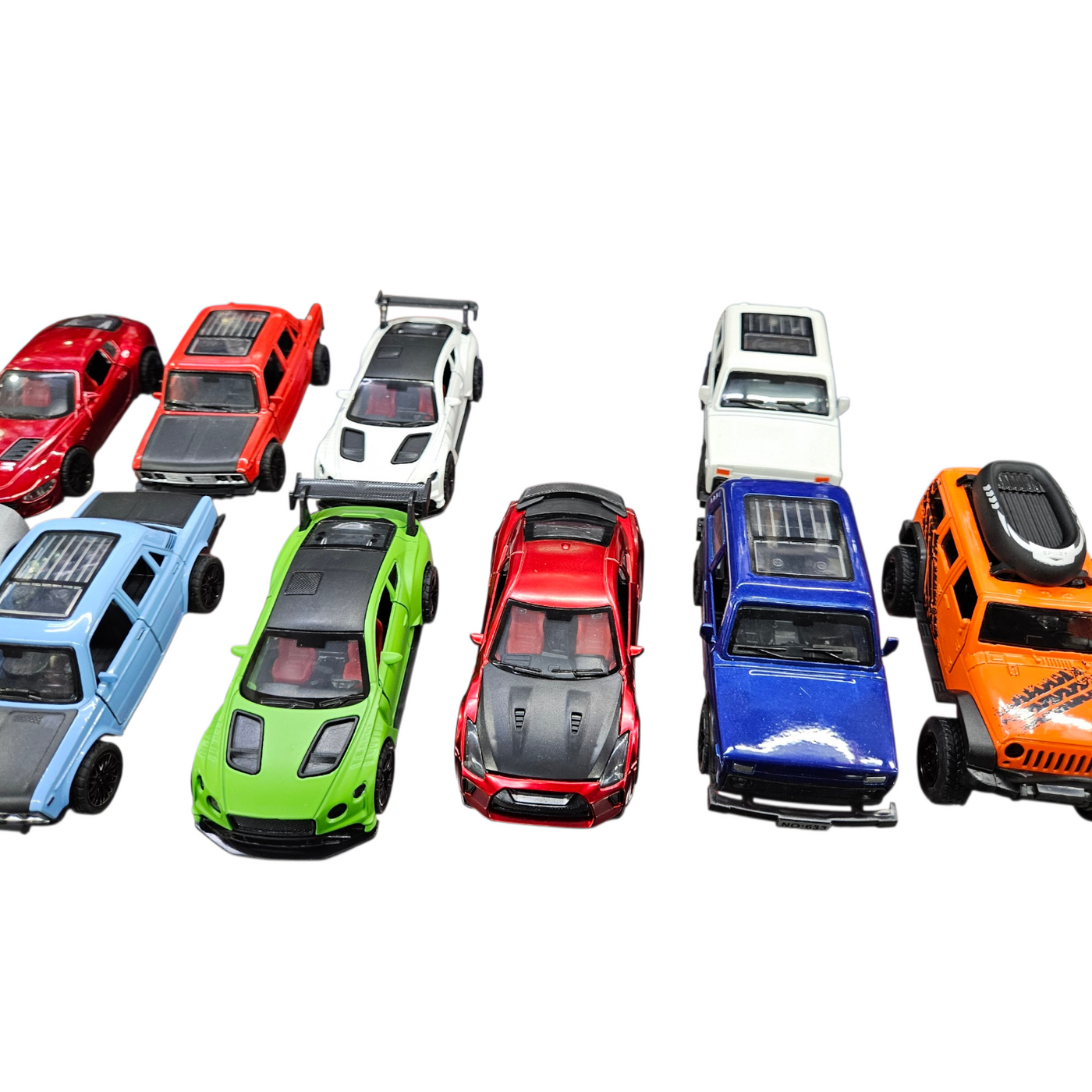 Diecast cars (30 models available) – JDBT